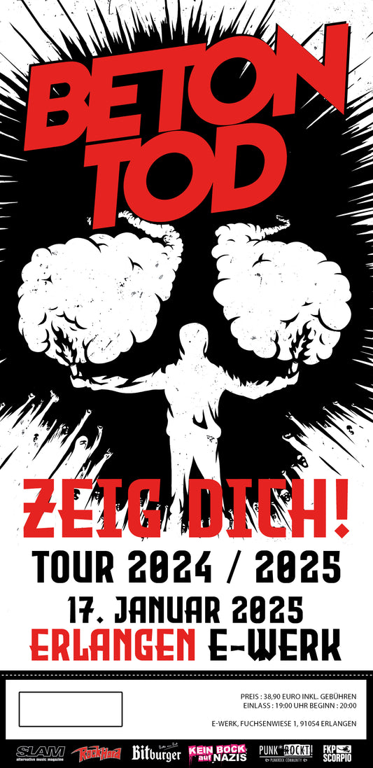 TICKET / ZEIG DICH TOUR 25 / 17.01.2025 / Erlangen - E-Werk